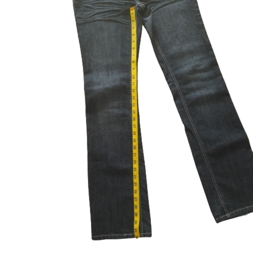Suko Jeans Womens Size 8 Blue Rise Bootcut Rhinestones - Picture 7 of 10